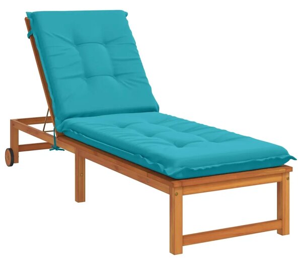 Jastučić za ležaljku GEMERT 100% poliester Tirkizna - Tirkizna 190 x 60 x 9 cm Poliester