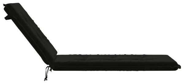 Jastučić za ležaljku GEMERT 100% poliester Crna 190 x 50 x 9 cm - Crna 190 x 50 x 9 cm Poliester