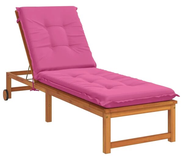 Jastučić za ležaljku GEMERT 100% poliester Ružičasta - Ružičasta 190 x 60 x 9 cm Poliester