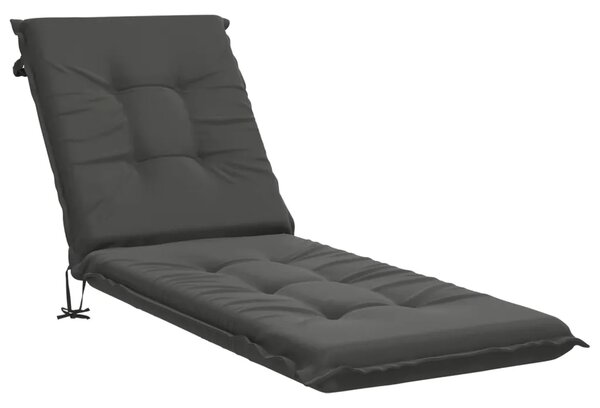 Jastučić za ležaljku GEMERT 100% poliester Antracit - Antracit 190 x 60 x 9 cm Poliester