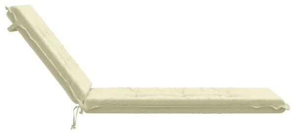 Jastučić za ležaljku GEMERT 100% poliester Krem 190 x 50 x 9 cm - Krem 190 x 50 x 9 cm Poliester