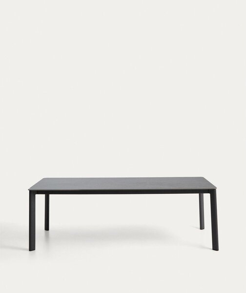 Vrtni stol s kamenom pločom stola 100x220 cm Anafi – Kave Home