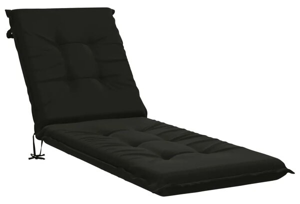 Jastučić za ležaljku GEMERT 100% poliester Crna 190 x 50 x 9 cm - Crna 190 x 50 x 9 cm Poliester