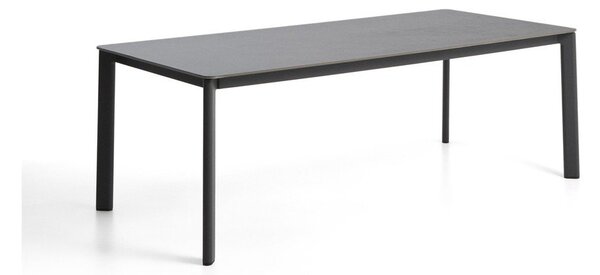 Vrtni stol s kamenom pločom stola 100x220 cm Anafi – Kave Home