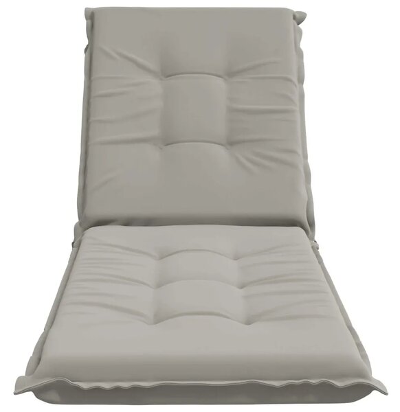 Jastučić za ležaljku GEMERT 100% poliester Siva 190 x 60 x 9 cm - Siva 190 x 60 x 9 cm Poliester