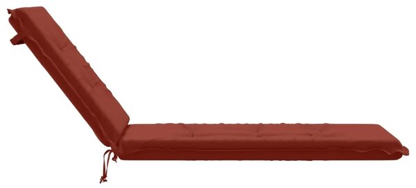 Jastučić za ležaljku GEMERT 100% poliester Crvena - Crvena 190 x 60 x 9 cm Melange