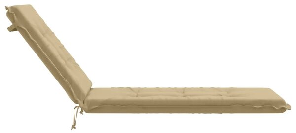 Jastučić za ležaljku GEMERT 100% poliester Bež 190 x 50 x 9 cm - Bež 190 x 50 x 9 cm Poliester