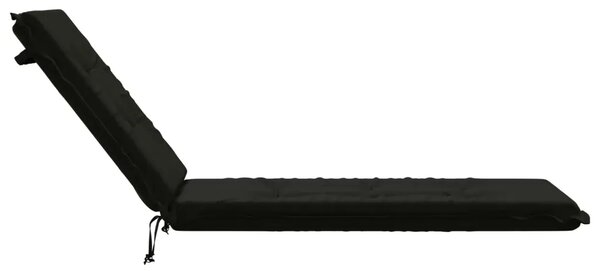 Jastučić za ležaljku GEMERT 100% poliester Crna 190 x 50 x 9 cm - Crna 190 x 50 x 9 cm Melange