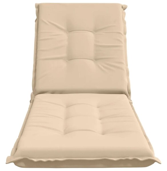 Jastučić za ležaljku GEMERT 100% poliester Krem 190 x 60 x 9 cm - Krem 190 x 60 x 9 cm Melange