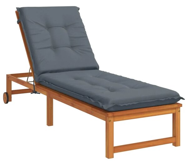 Jastučić za ležaljku GEMERT 100% poliester Plava - Plava 190 x 50 x 9 cm Melange
