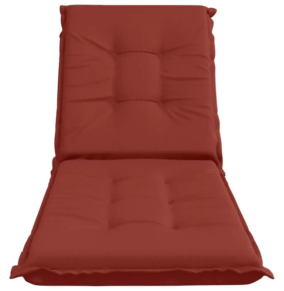 Jastučić za ležaljku GEMERT 100% poliester Crvena - Crvena 190 x 60 x 9 cm Melange