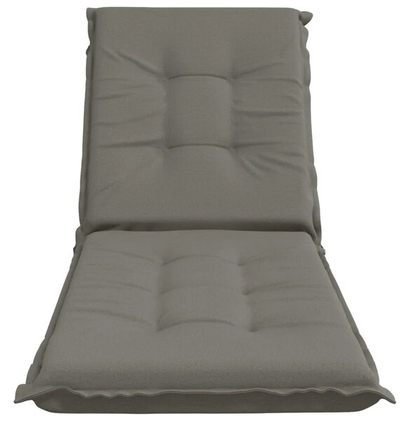 Jastučić za ležaljku GEMERT 100% poliester Siva 190 x 50 x 9 cm - Siva 190 x 50 x 9 cm Melange