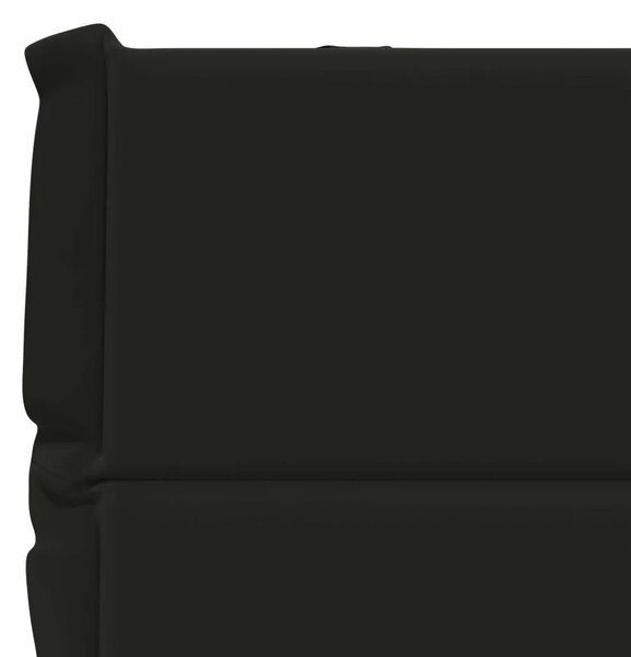 Jastuk za stolac s visokim naslonom GEMERT 6 kom. - Crna (poliester) 120 x 50 x 3 cm 6