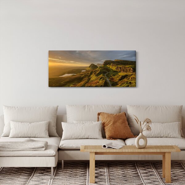 Slika planinskog lanca (120x50 cm)