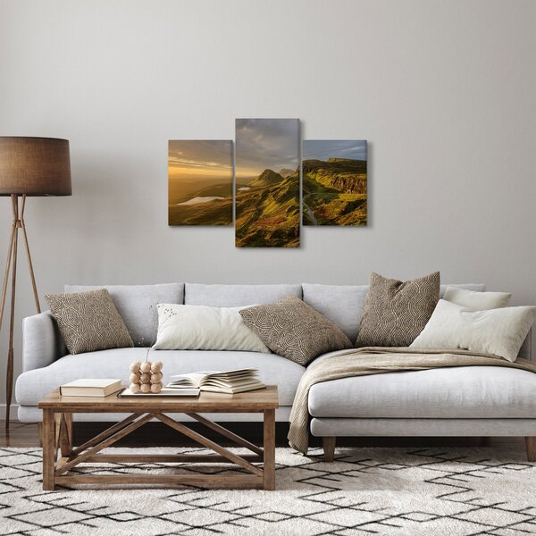 Slika planinskog lanca (90x60 cm)