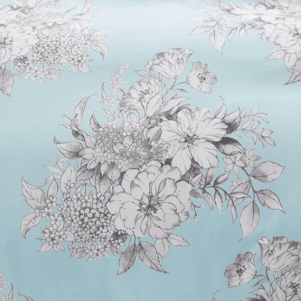 Posteljina od mikrovlakana FLORELLE plava Dimenzije posteljine: 70 x 80 cm | 140 x 200 cm