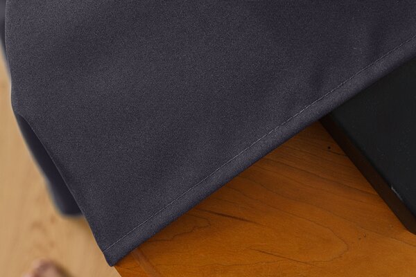 Zavjesa OXFORD LIGHT 140x250 cm, tamno siva Sistem za vješanje: Traka za nabiranje