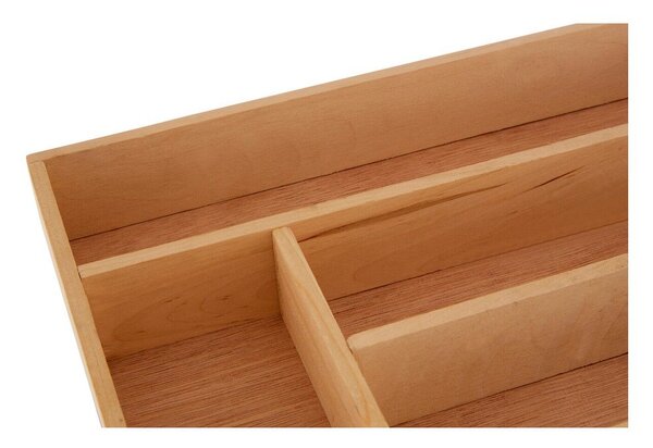Drveni organizator pribora u prirodnoj boji 30 x 38 cm – Premier Housewares