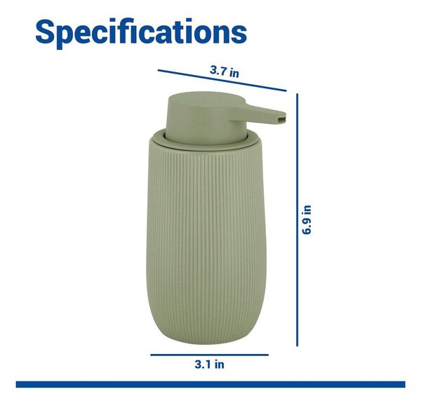 Zeleni plastičan dozator sapuna 400 ml Fablo – Wenko