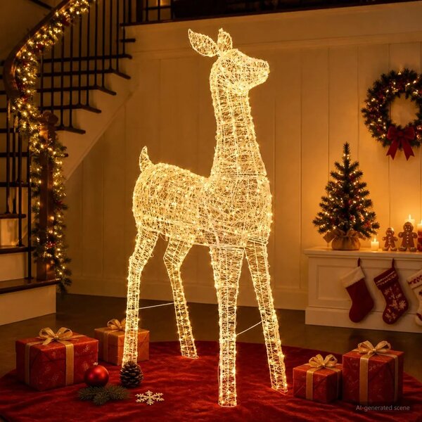 Božićna LED figura soba LOVIISA 900 LED lampica Topla bijela - Topla bijela