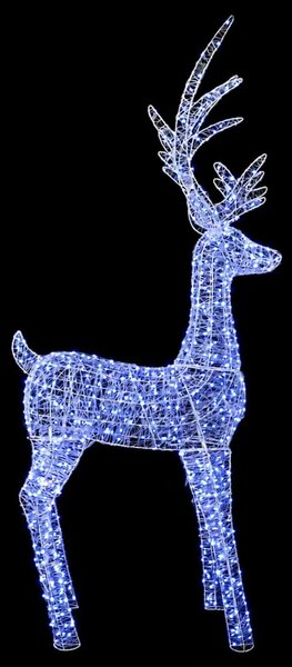 Božićna LED figura soba 1000 LED lampica Plava - Plava