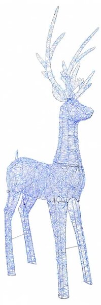 Božićna LED figura soba 1000 LED lampica Plava - Plava