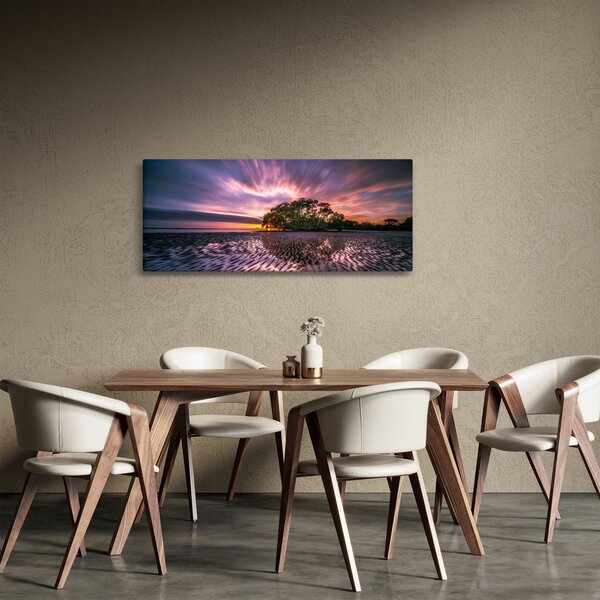 Slika stabla na plaži (120x50 cm)