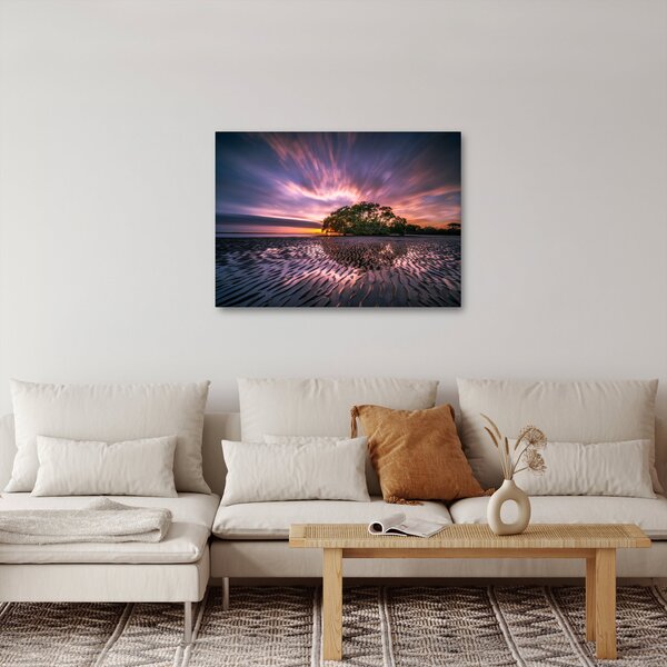 Slika stabla na plaži (70x50 cm)