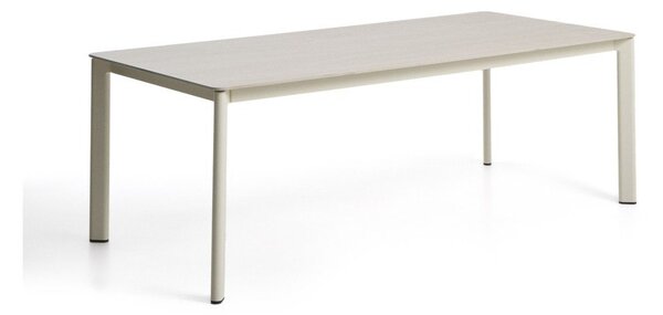 Vrtni stol s kamenom pločom stola 100x220 cm Anafi – Kave Home