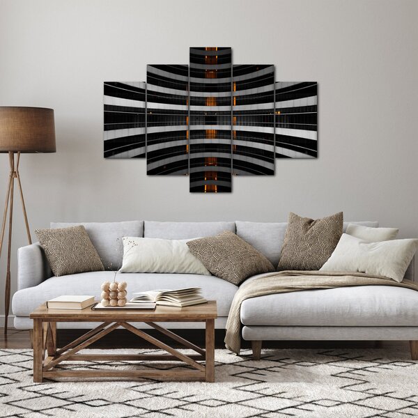 Apstraktna slika - zgrada (150x105 cm)
