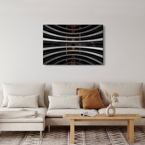 Apstraktna slika - zgrada (90x60 cm)