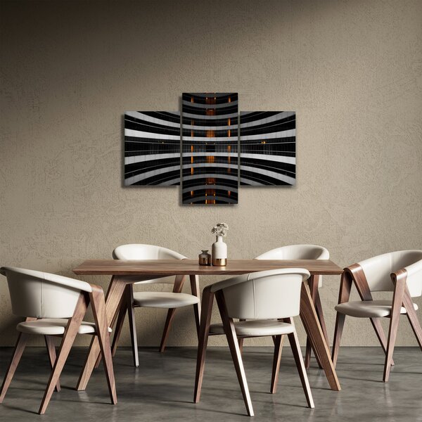 Apstraktna slika - zgrada (90x60 cm)