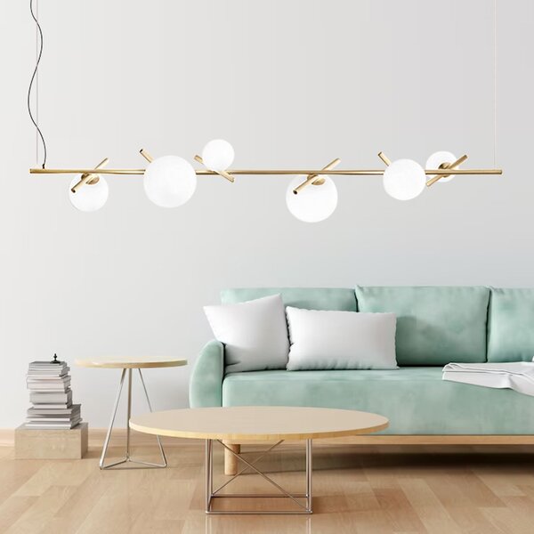 Lampa Viseća APP1664-6CP Gold