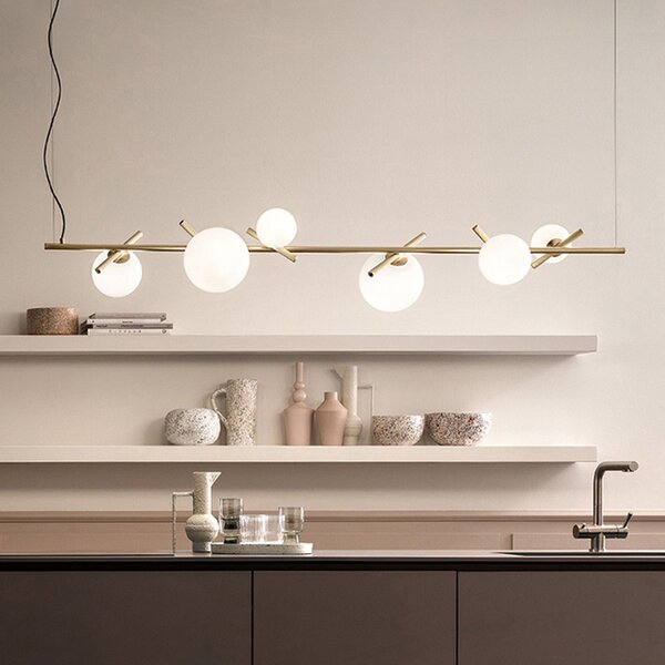 Lampa Viseća APP1664-6CP Gold