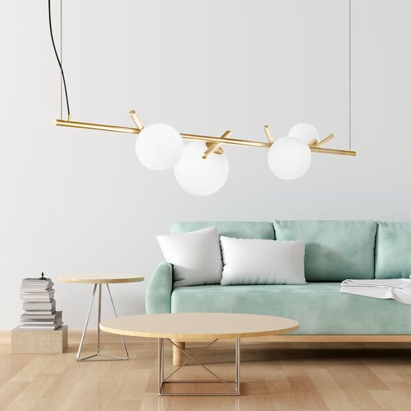 Lampa Viseća APP1665-4CP Gold