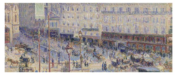 Slika - Camille Pissarro, The Place du Havre, reprodukcije (120x50 cm)