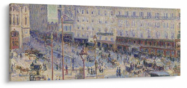 Slika - Camille Pissarro, The Place du Havre, reprodukcije (120x50 cm)
