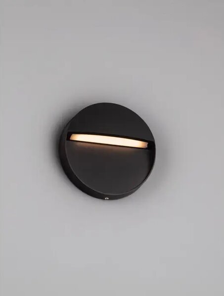 NECTAR ZIDNA LAMPA LED 3000K 115lm IP65 CRNA NL9030838