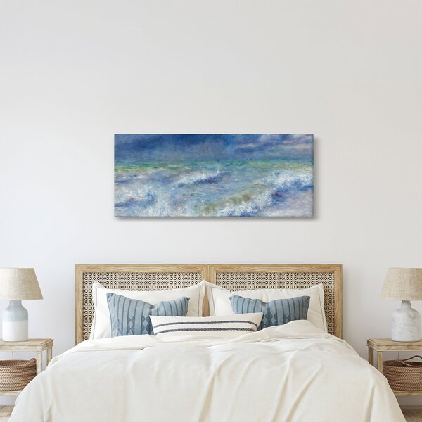 Slika - Pierre-Auguste Renoir, Seascape, reprodukcije (120x50 cm)