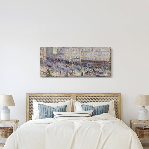 Slika - Camille Pissarro, The Place du Havre, reprodukcije (120x50 cm)