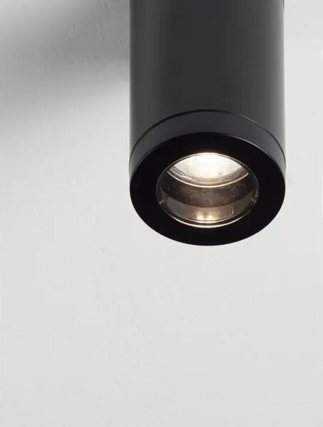 SPOT VANJSKI STROPNI REFLEKTOR GU10 1x10 Watt IP54 CRNA NL9030821