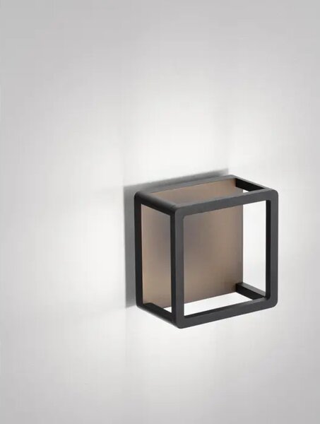MISTI ZIDNA LAMPA LED 3000K 271lm IP65 CRNA NL9030568