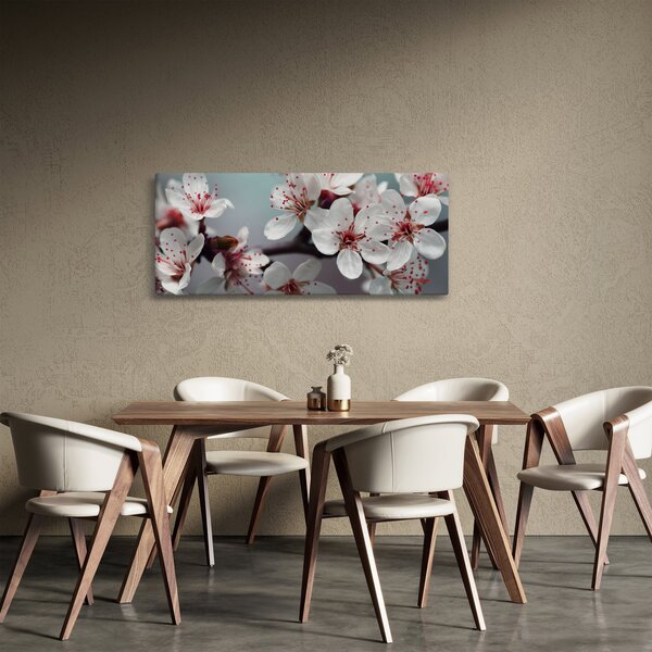 Slika cvijeta - crveni (120x50 cm)