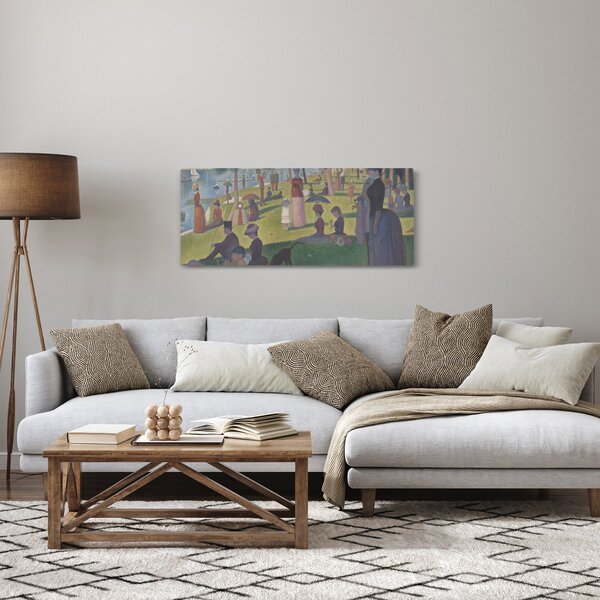 Slika - Georges Seurat, A Sunday on La Grande Jatte, reprodukcije (120x50 cm)