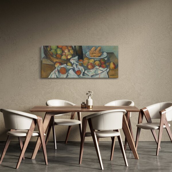 Slika - Paul Cezanne, The Basket of Apples, reprodukcije (120x50 cm)