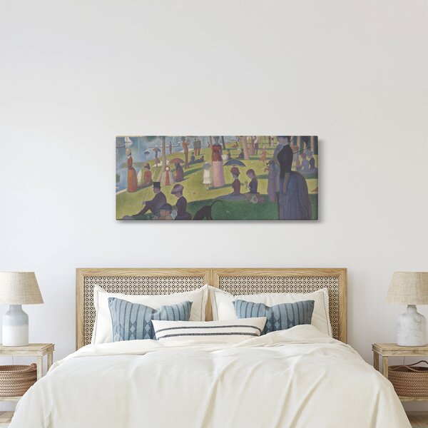Slika - Georges Seurat, A Sunday on La Grande Jatte, reprodukcije (120x50 cm)