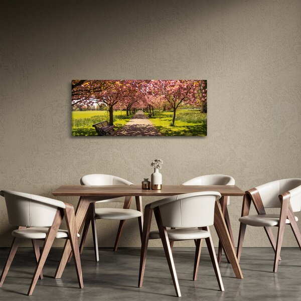 Slika - voćnjak trešanja (120x50 cm)