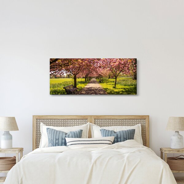 Slika - voćnjak trešanja (120x50 cm)