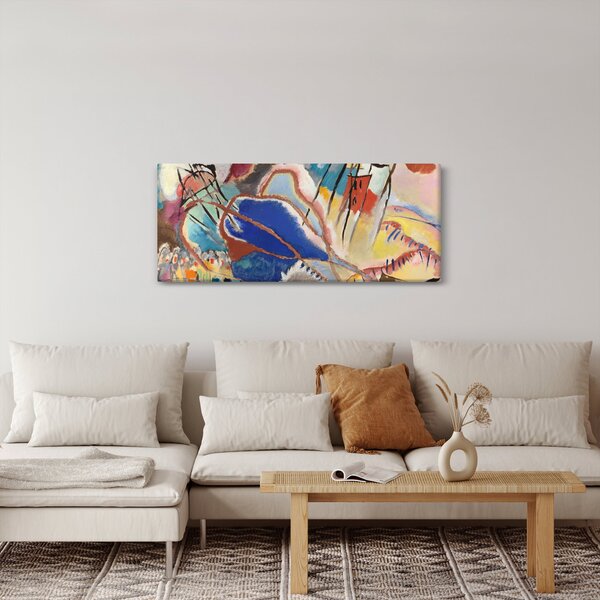 Slika - Vasily Kandinsky, Improvisation No. 30 (Cannons), reprodukcije (120x50 cm)
