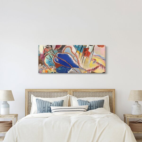 Slika - Vasily Kandinsky, Improvisation No. 30 (Cannons), reprodukcije (120x50 cm)